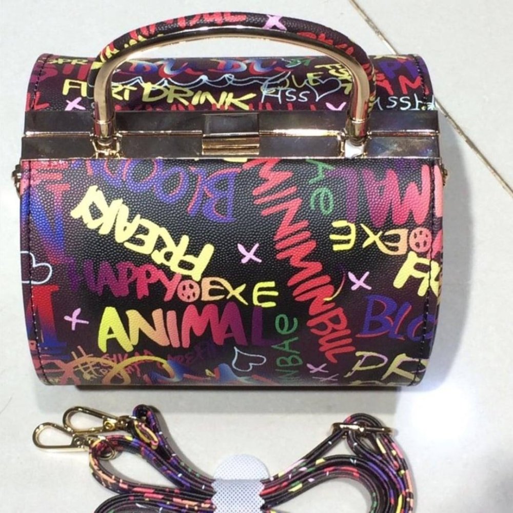 Boho Chic multicolored bag